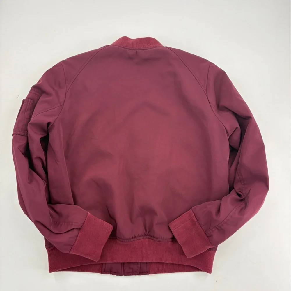 Abercrombie & Fitch Maroon Jacket - Picture 5 of 9